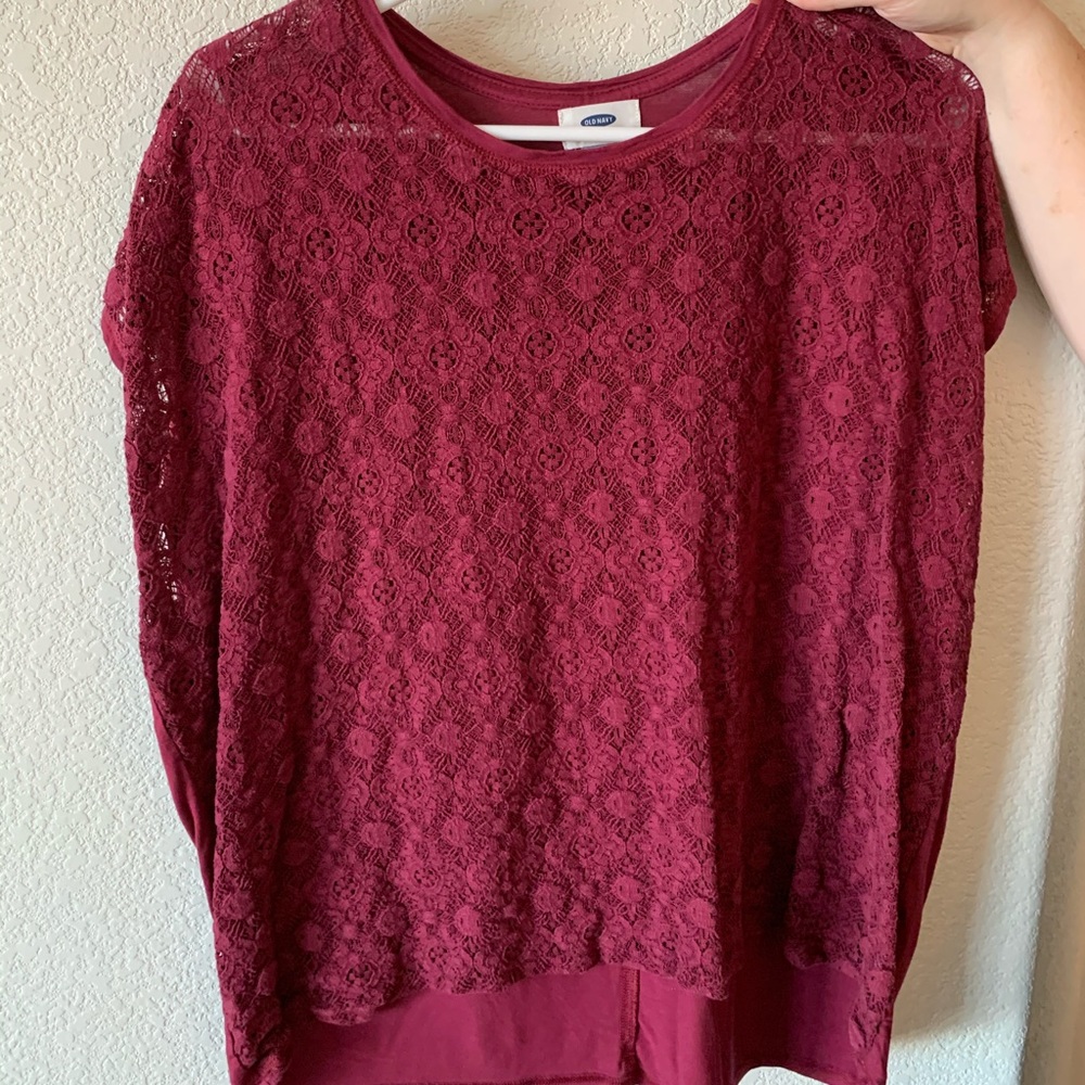 Martin shirt sleeved lace shirt